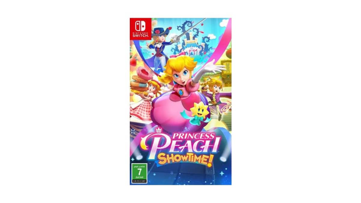شتر nintendo-switch-princess-peach-showtime-video-game-cd