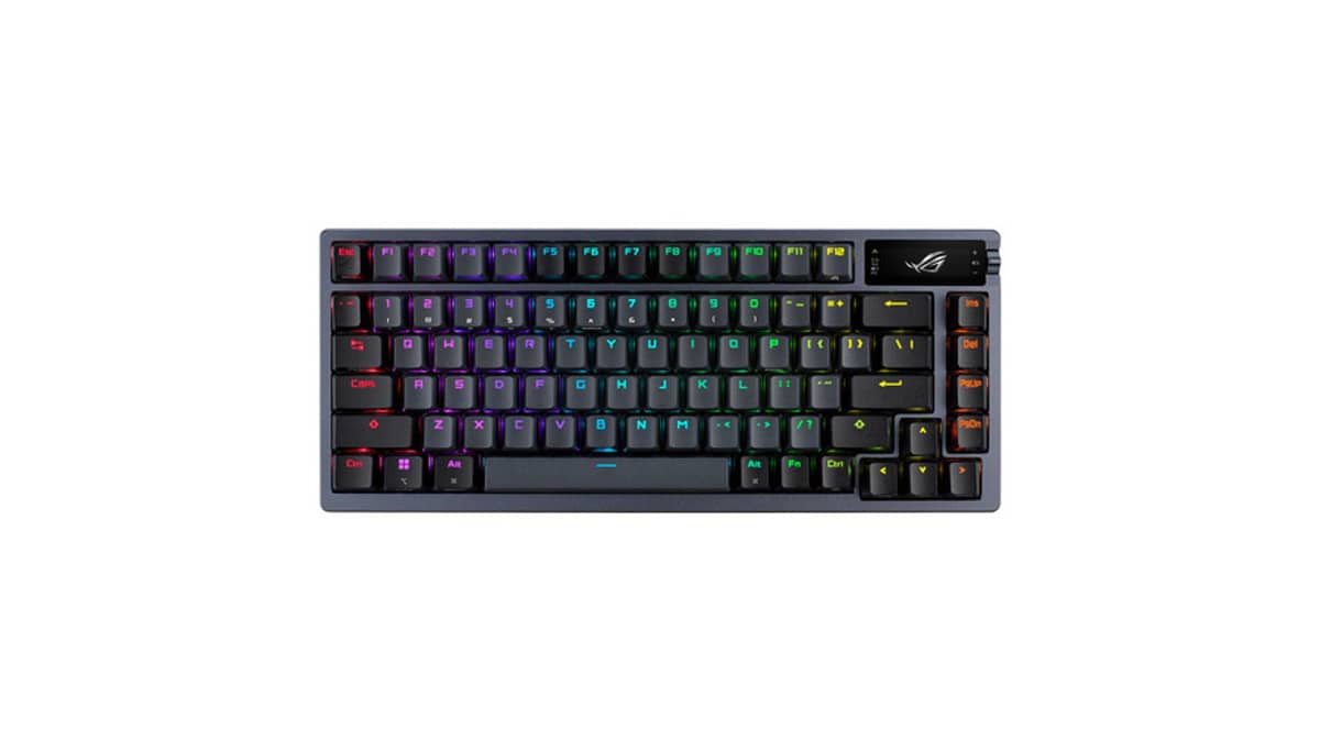 شتر asus-m701-rog-azoth-m701nxrdar-customizable-gaming-keyboard-with-36000-dpi-optical-sensor-or-1000hz-polling-rate-or-and-3000-hours-battery-life