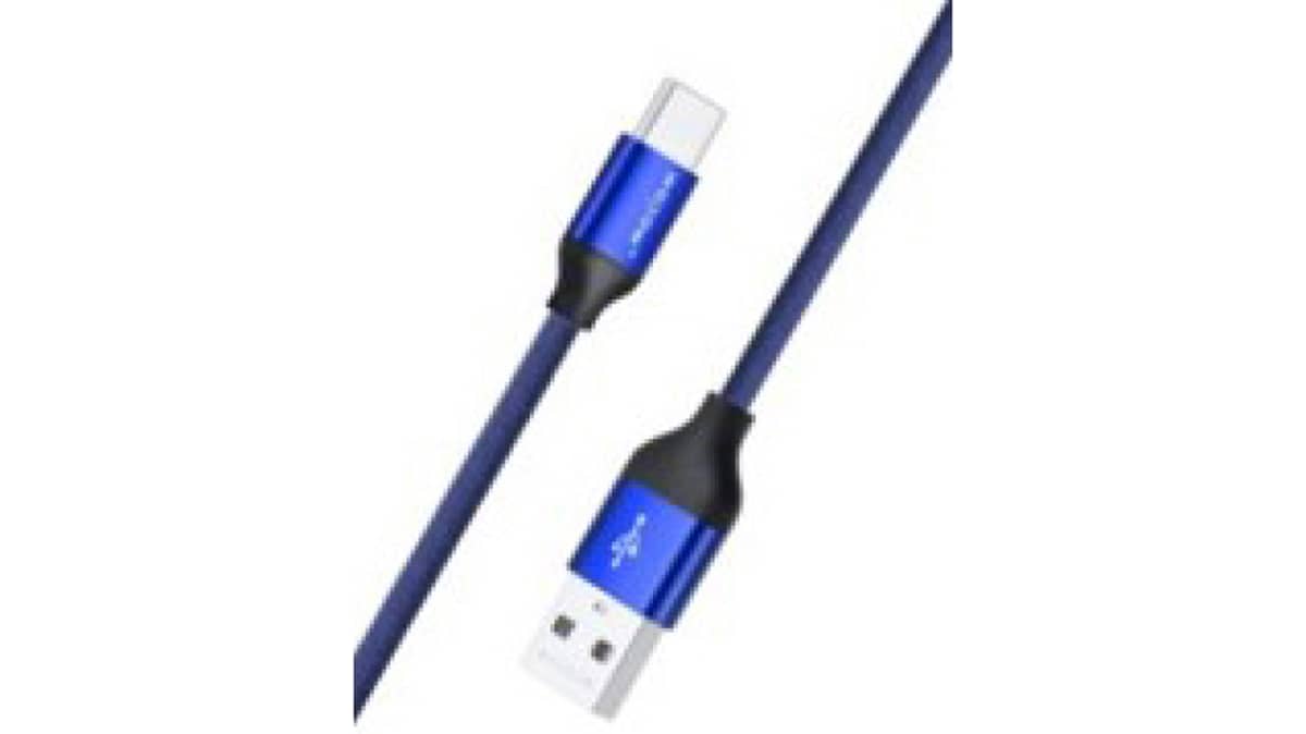 شتر wopow-lt-30-typec-cable-2meter-blue