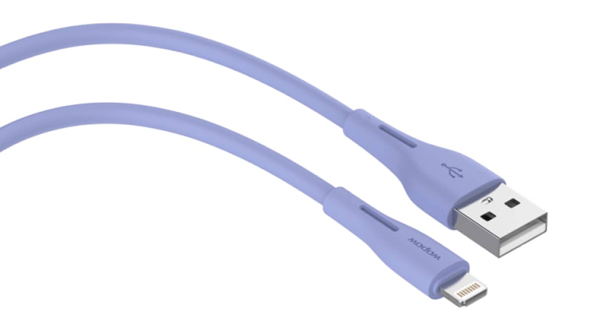 شتر wopow-tp01-cable-ip-12-meters-purple