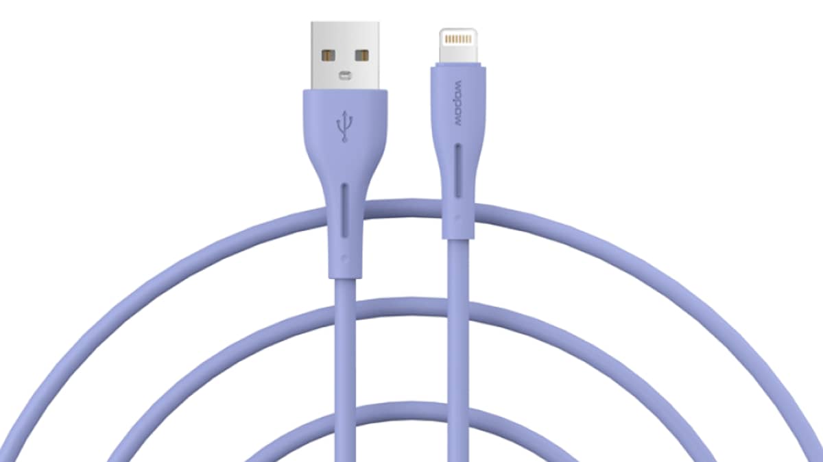 شتر wopow-tp01-cable-ip-12-meters-purple