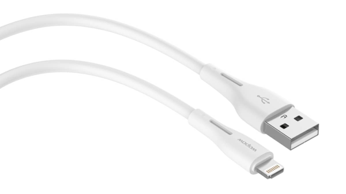 شتر wopow-tp02-ip-data-cable-2-meter-length-white