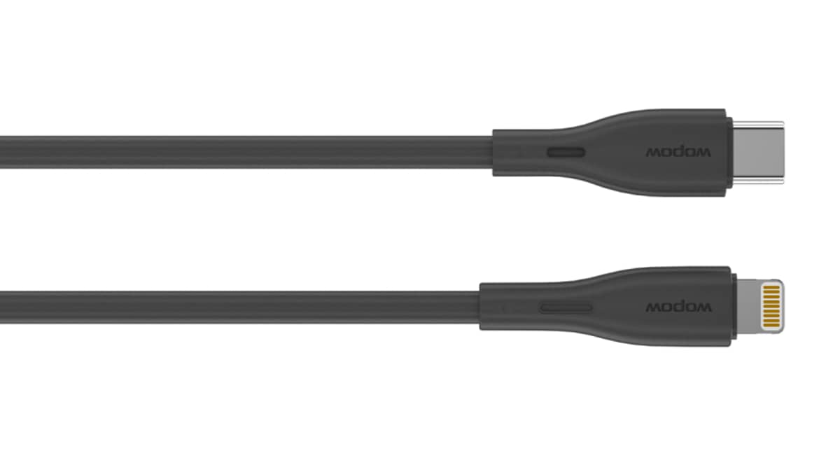 شتر wopow-tp-pd-typec-to-lightening-27w-12m-black