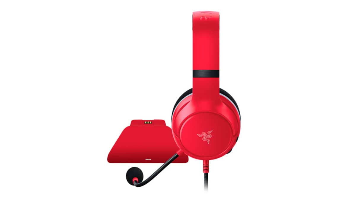شتر razer-essential-duo-bundle-for-xbox-kaira-x-headset-with-xbox-controller-charging-stand-red