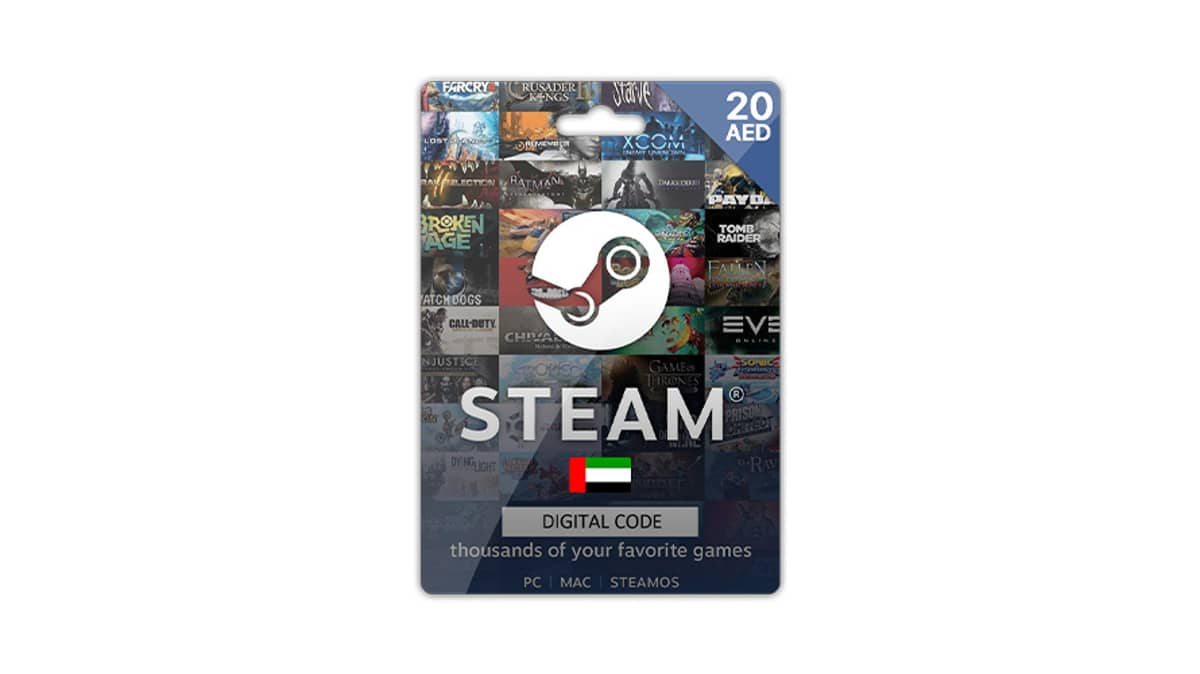 شتر steam-20-aed-card