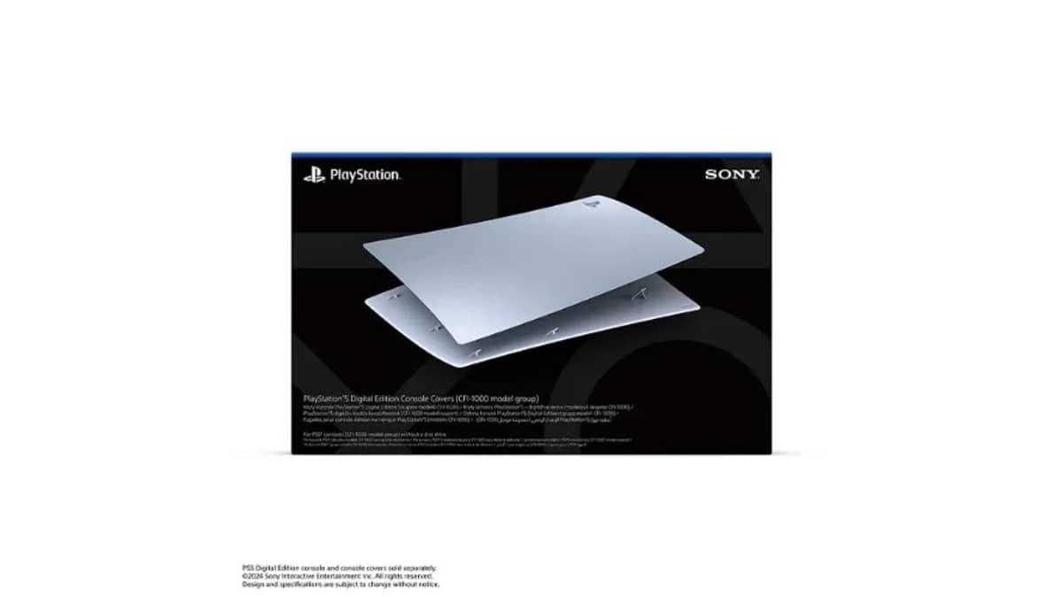 شتر digital-cover-sterling-silver-playstation-5