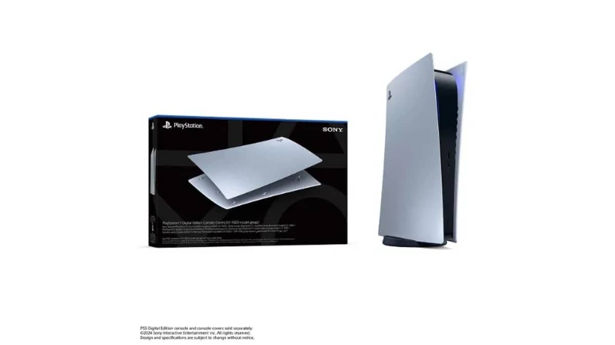 شتر digital-cover-sterling-silver-playstation-5
