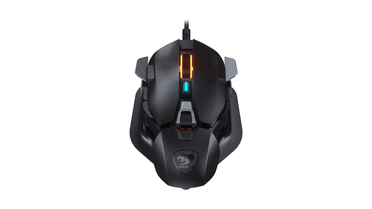 شتر cougar-dualblader-detachable-usb-optical-gaming-mouse-black