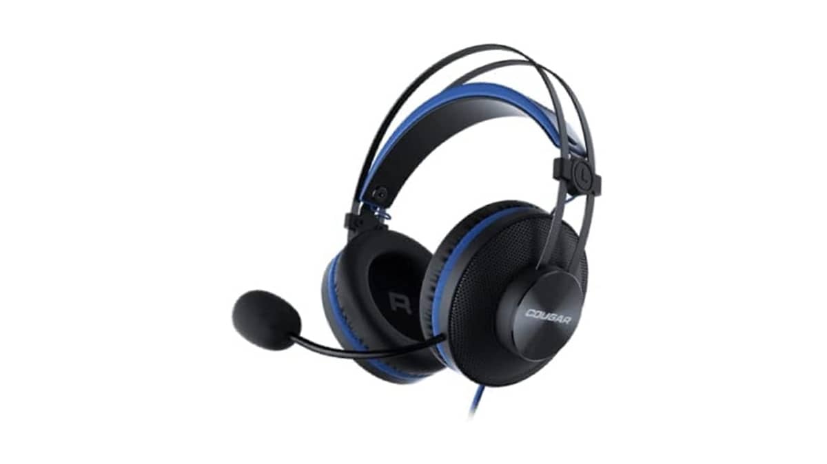 شتر cougar-immersa-essential-gaming-headset-blue