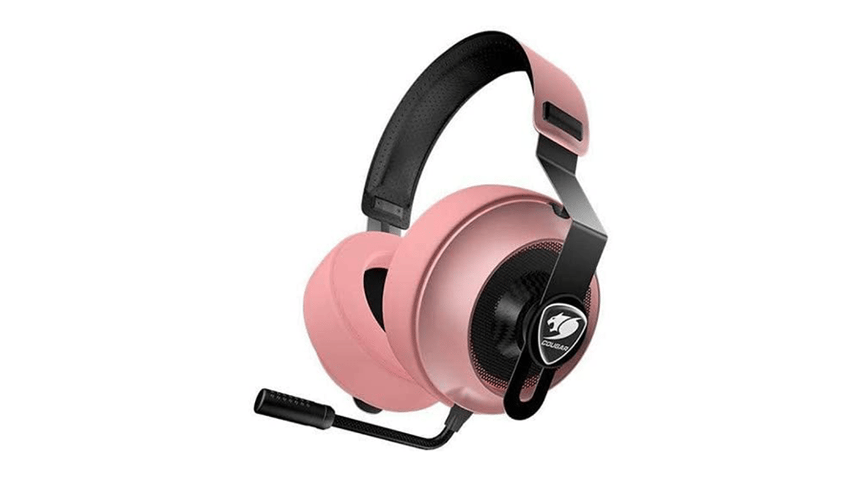 شتر cougar-phontum-essential-gaming-headset-pink