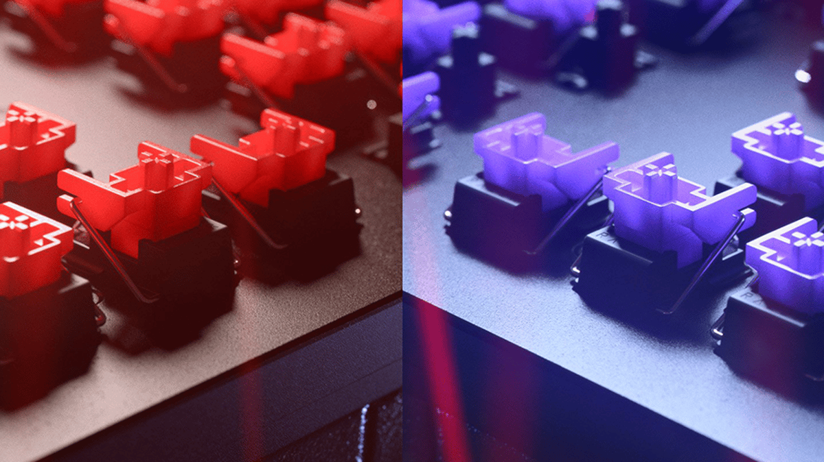 شتر razer-huntsman-v2-gaming-keyboard-linear-optical-switch-red-us-layout