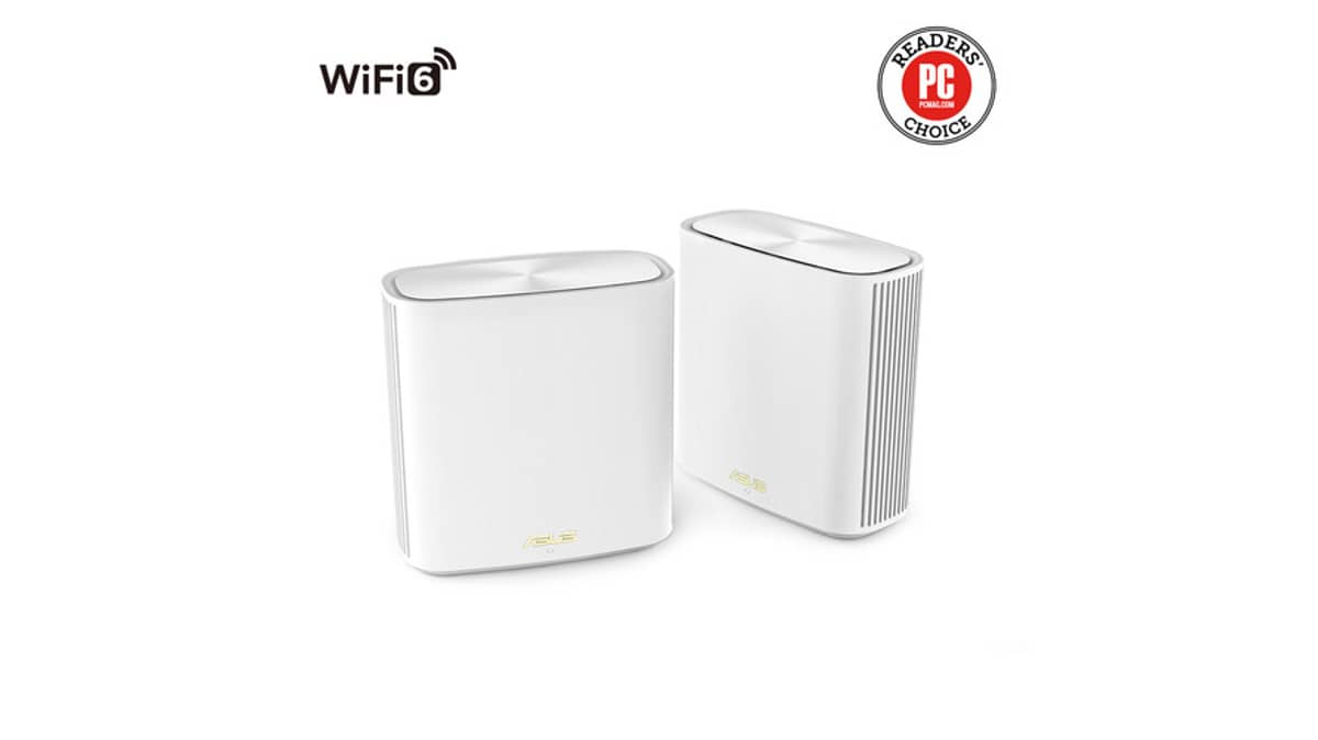 buy asus-zenwifi-xd6-ax5400-tri-band-mesh-wifi-6-system-or-covers-5400-sqft-and-4-bedrooms-or-5400-mbps-or-aimesh-or-parental-controls-or-secure-network-or-2-pack
