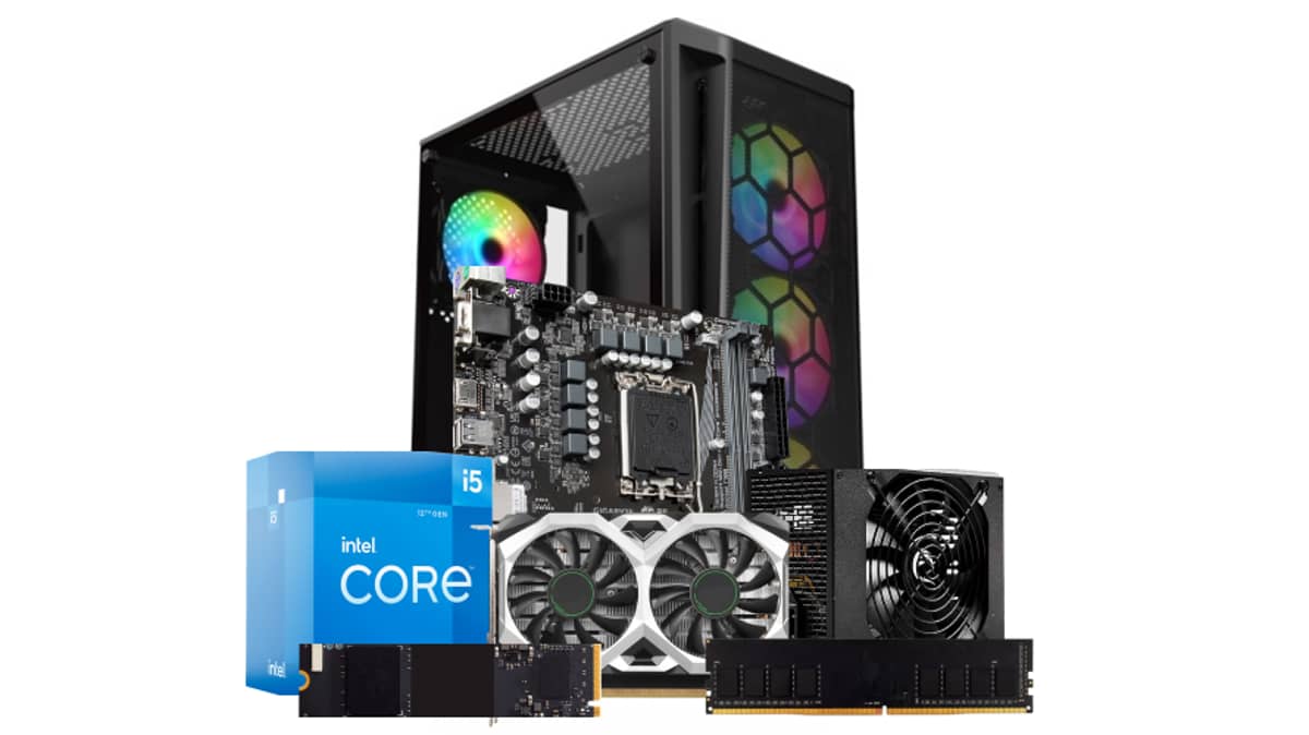 Buy Entry Level Gaming PC CPU i512400F H610 16GB DDR4 RAM GTX