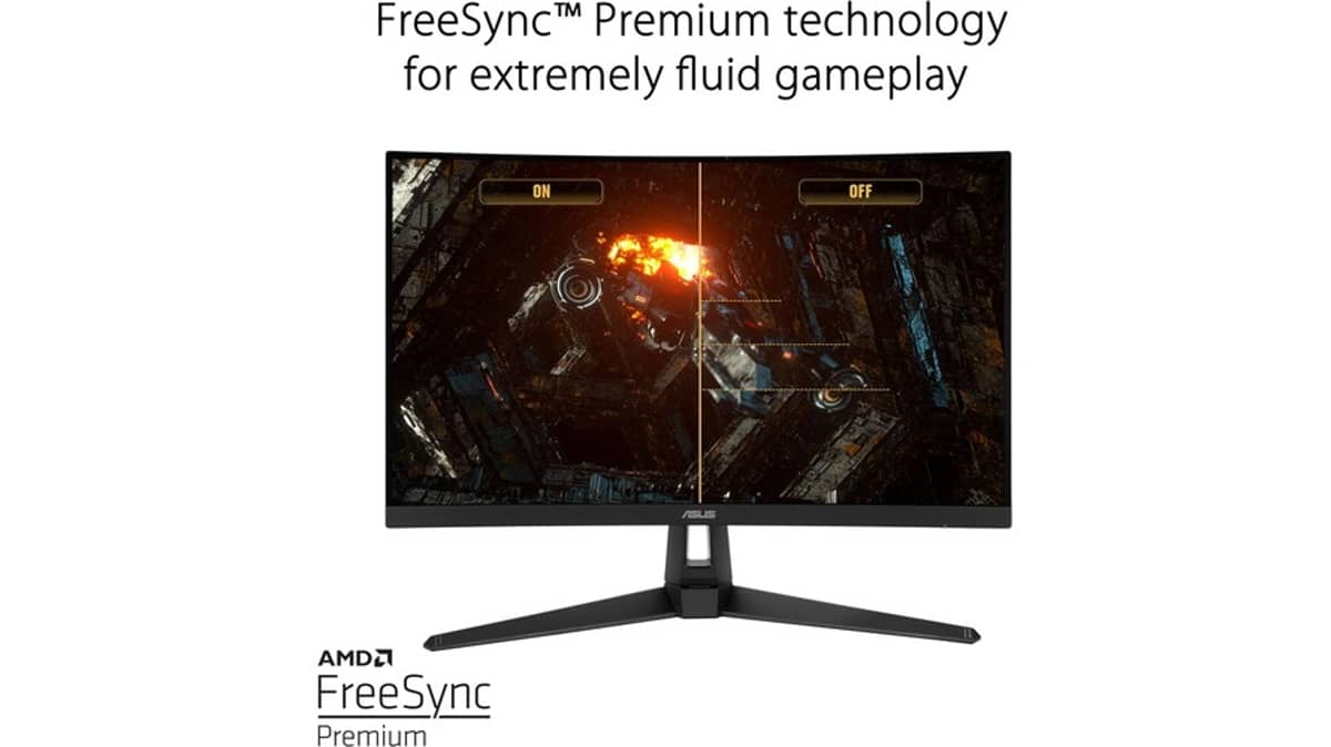 Buy ASUS TUF Gaming VG27VH1B Curved Gaming Monitor 27 inch Full HD