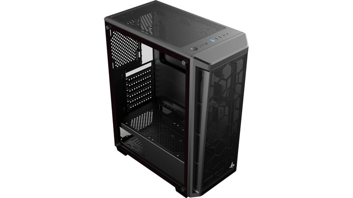 Buy Sharx RAZORFIN ARGB ATX PC Case 4x120mm Pre Installed Fans