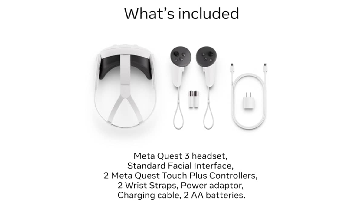 Buy Meta Quest 3 Advanced AllInOne VR Headset 512GB White