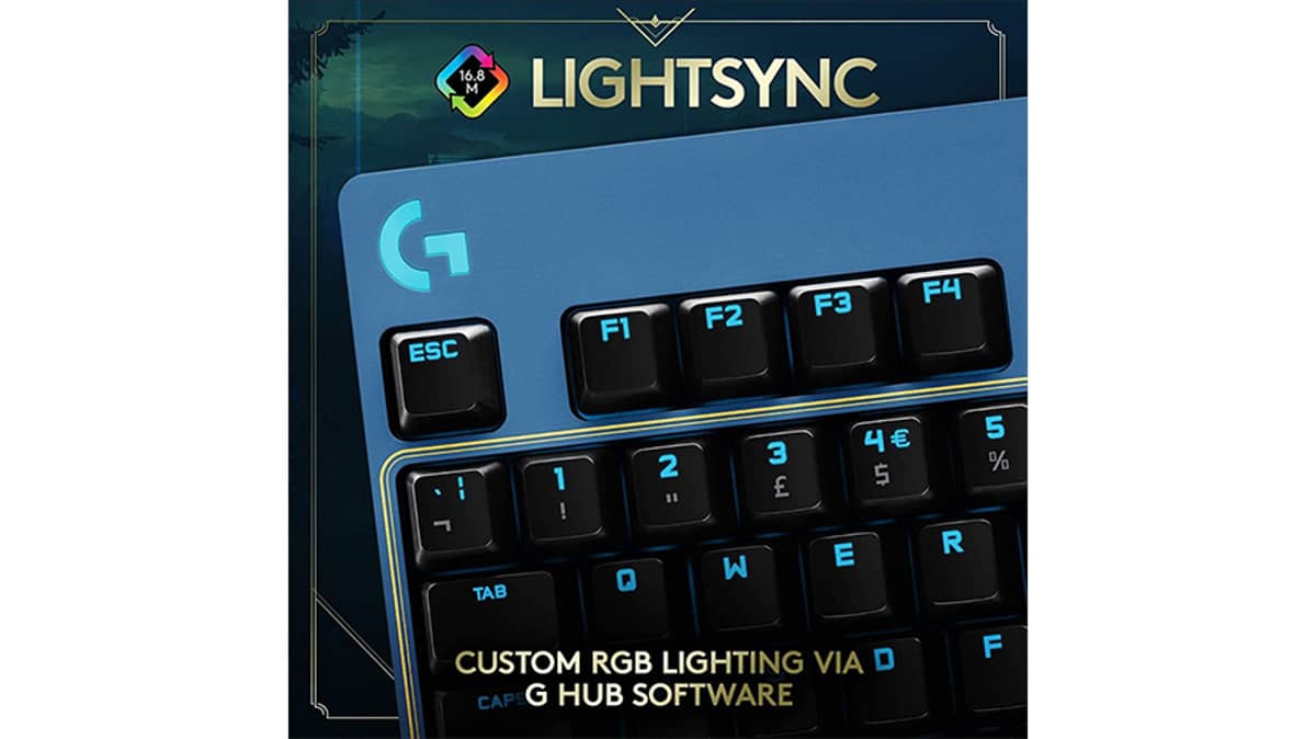 Buy Logitech G PRO Mechanical Gaming Keyboard League of Legends Edition