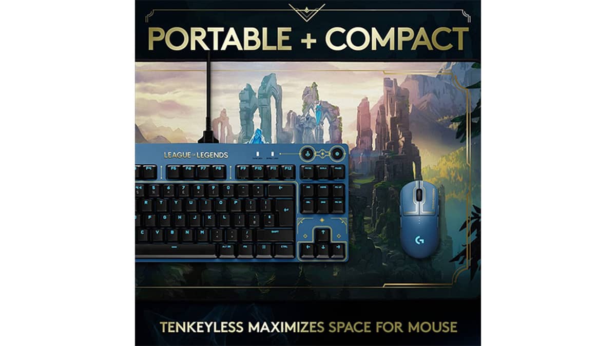 Buy Logitech G PRO Mechanical Gaming Keyboard League of Legends Edition