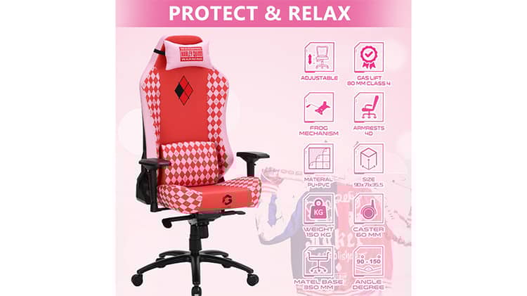 Buy GAMEON Licensed Gaming Chair With Adjustable 4D Armrest