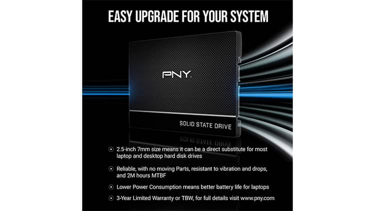 Decimal Mary Fremhævet Buy PNY SSD CS900 2.5'' SATA III 480GB