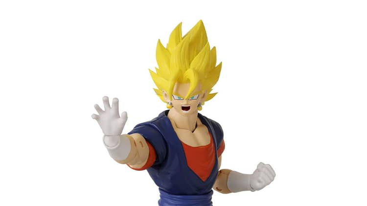 Kit 3 quadros vertical dbz super goku ssj blue