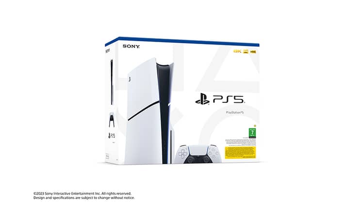 Sony PlayStation 5 (Blu-Ray / Glacier White)