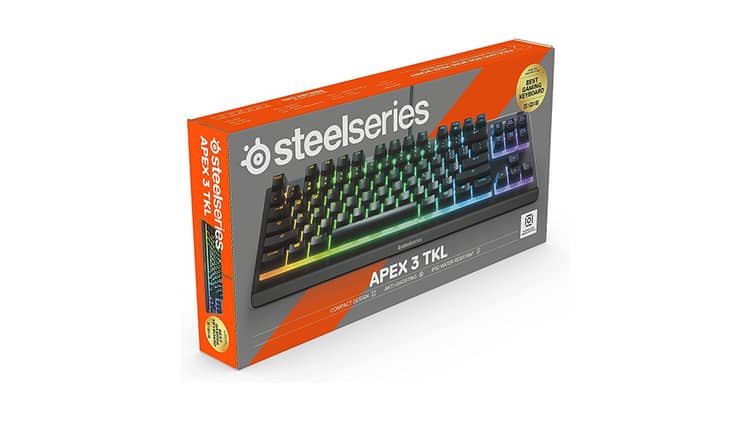 SteelSeries Apex 3 TKL Keyboard - US