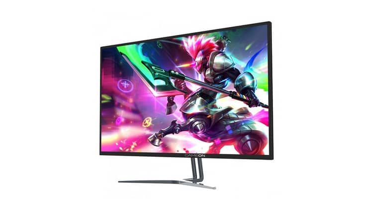 GAMEON GO-165-QHD-27 27 QHD, 165Hz, 1ms Curved Gaming Monitor With Gs –