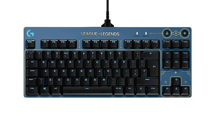 Logitech G Pro League Of Legends Keyboard Spare Replacement Tilt