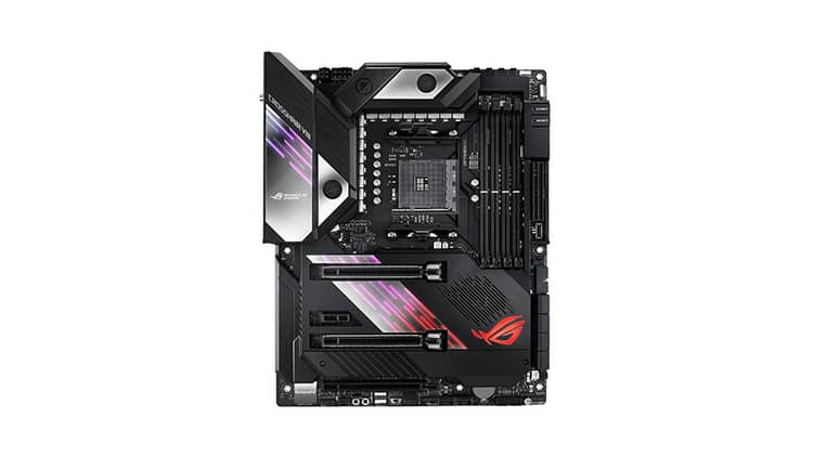 Asus rog crosshair viii formula x570 top