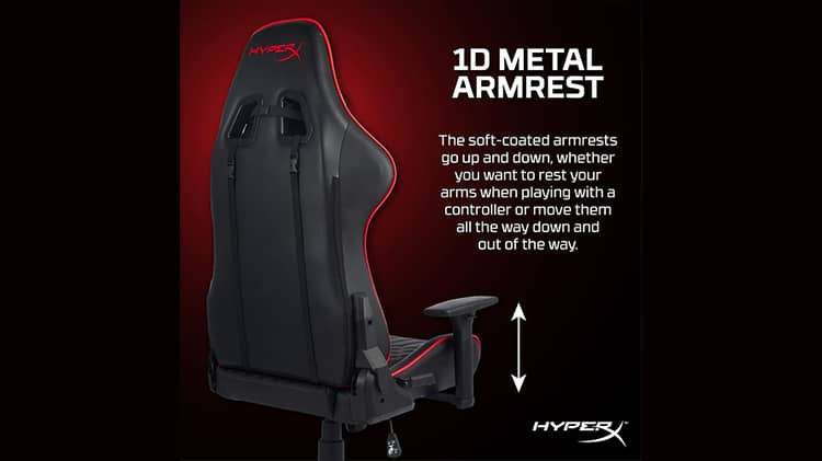 Buy HyperX Blast Core Ergonomic Leather Gaming Chair Red black