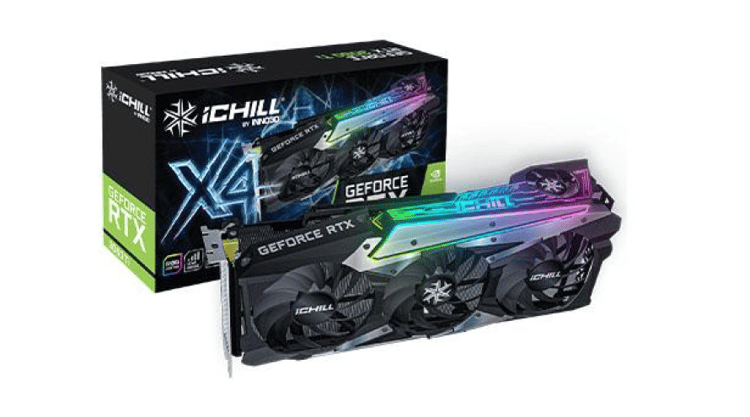 Buy INNO3D Geforce RTX 3060 TI GDDR6X ICHILL X4 Graphic Card