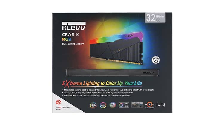 Buy Klevv RAM CRAS X 32GB 16GBx2 3600Mhz CL18 DDR4