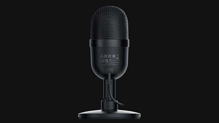 Mini Microphone noir Razer Seiren - DiscoAzul.com