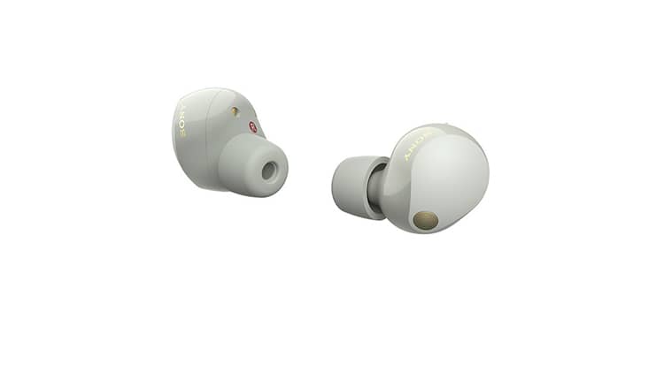 Buy Sony WF-1000XM5 noise-canceling earbuds - Silver