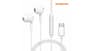 شتر wopow-wired-usbc-in-ear-earphones-white