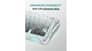 شتر gravastar-mercury-k1-mechanical-gaming-keyboard-gradient-white