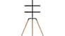 buy wb-tv-easel-stand-32-to-65-inch-black-brown