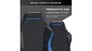 شتر andaseat-luna-pvc-gaming-chair-l-black-and-blue