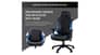 شتر andaseat-luna-pvc-gaming-chair-l-black-and-blue