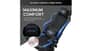 شتر andaseat-luna-pvc-gaming-chair-l-black-and-blue