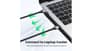 شتر ugreen-usb-braided-cable