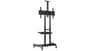 buy nb-north-bayou-tw85-55-to-85-inch-motorized-led-tv-cart-with-remote-control-black
