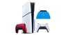 buy playstation-5-slim-bluray-disc-console-bundle-with-extra-dualsense-wireless-controller-and-free-razer-charging-stand-volcanic-red