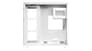 شتر sharx-profin-atx-mid-tower-gaming-pc-case-with-7x-120mm-pre-installed-argb-fans-white