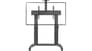 buy nb-tw100-support-tv-size-75-to110-inch-motorized-heavy-duty-pro-mobile-cart