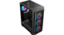 buy sharx-razorfin-argb-atx-pc-case-4-120mm-pre-installed-fans-glass-side-panel-black
