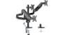 buy twisted-minds-fits-17-27-inch-minds-triple-monitor-arm-aluminum-desk-mount-fits-three-monitor-full-motion-adjustable-with-usb-ports-black