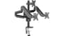 buy twisted-minds-fits-17-27-inch-minds-triple-monitor-arm-aluminum-desk-mount-fits-three-monitor-full-motion-adjustable-with-usb-ports-black