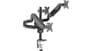 buy twisted-minds-fits-17-27-inch-minds-triple-monitor-arm-aluminum-desk-mount-fits-three-monitor-full-motion-adjustable-with-usb-ports-black